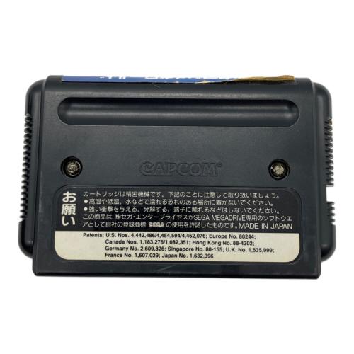 ロックマン メガワールド メガドライブ用ソフト 箱ヨゴレ・破損有 -