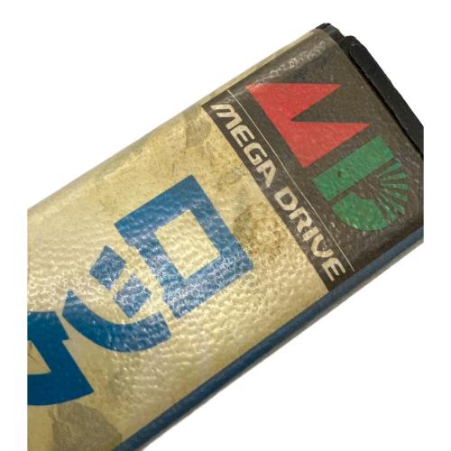 ロックマン メガワールド メガドライブ用ソフト 箱ヨゴレ・破損有 -