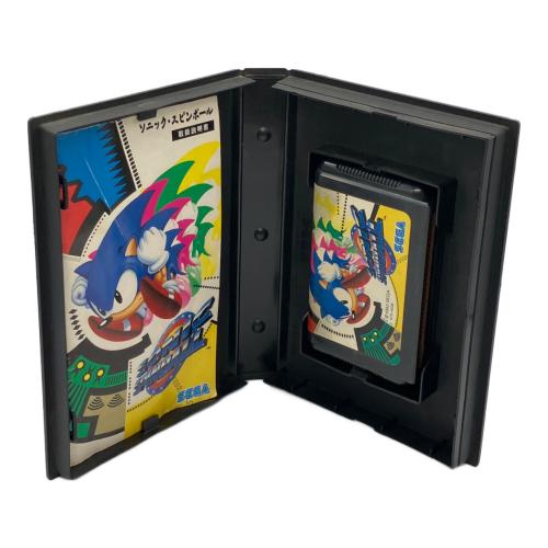 ソニック・スピンボール メガドライブ用ソフト 箱ヨゴレ有 -