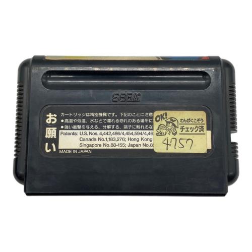 ソニック・スピンボール メガドライブ用ソフト 箱ヨゴレ有 -