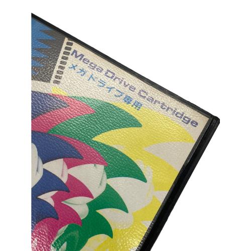 ソニック・スピンボール メガドライブ用ソフト 箱ヨゴレ有 -