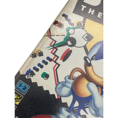 ソニック・ザ・ヘッジホッグ3 メガドライブ用ソフト 箱・本体ヨゴレ有 -