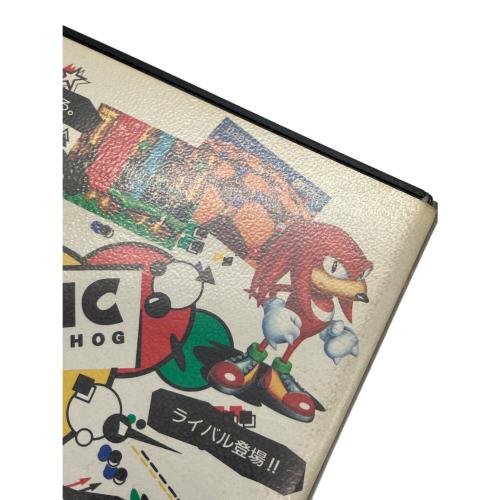 ソニック・ザ・ヘッジホッグ3 メガドライブ用ソフト 箱・本体ヨゴレ有 -