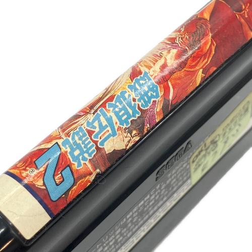 餓狼伝説2 メガドライブ用ソフト 箱ヨゴレ有 -