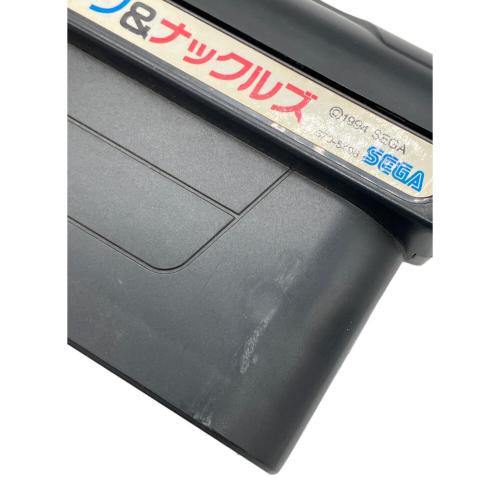 ソニック＆ナックルズ メガドライブ用ソフト ヨゴレ有 -