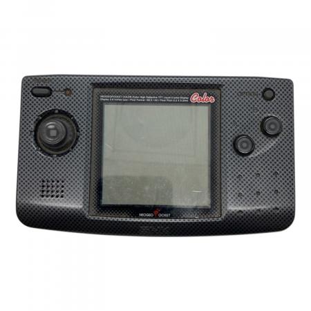 NEOGEO POCKETカラー 通電確認できますが液漏れしている為、可動しず