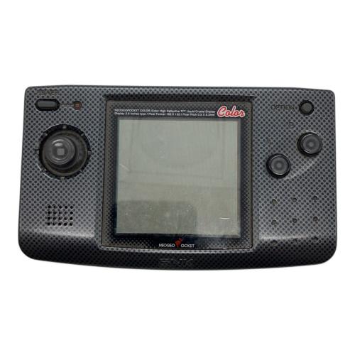 NEOGEO POCKETカラー 通電確認できますが液漏れしている為、可動しずらいです