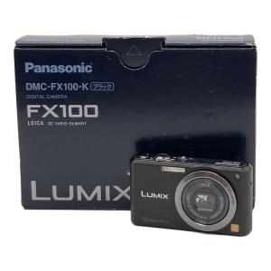 Panasonic (パナソニック) コンパクトデジタルカメラ DMC-FX100 LUMIX