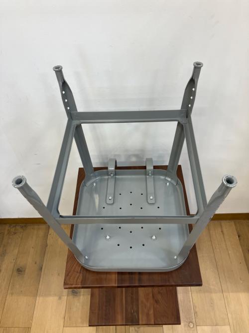 LYON (リヨン) ファクトリーチェア メタリック×ベージュ