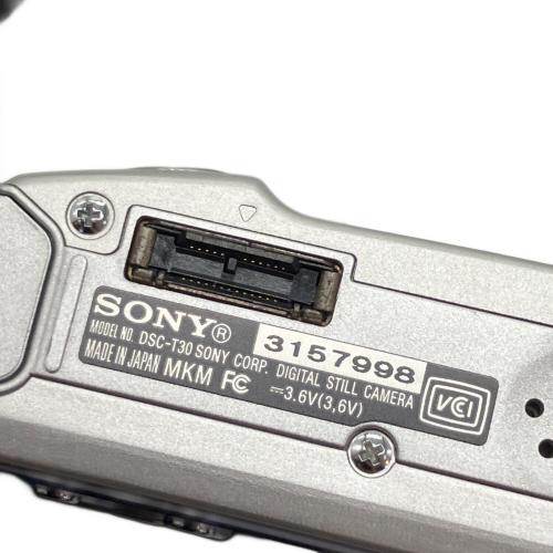 SONY (ソニー) コンパクトデジタルカメラ DSC-T30