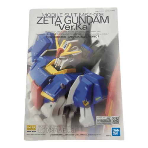 BANDAI (バンダイ) MG 1/100 ゼータガンダム Ver.Ka ガンプラ