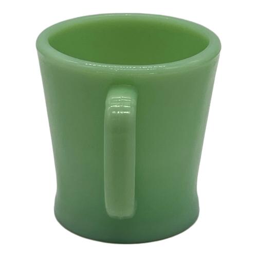 Fire King(ブランドロゴ薄れ大) マグカップ グリーン Dハンドルマグ