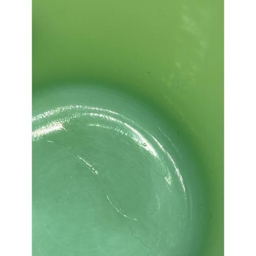 Fire King(ブランドロゴ薄れ大) マグカップ グリーン Dハンドルマグ