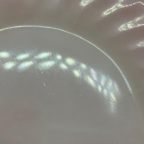 Fire King (ファイヤーキング) プレート ピンクスワール