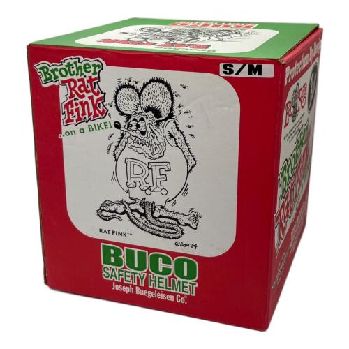 Buco (ブコ) バイク用ヘルメット RAT FINK バイザー・箱付 PSCマーク(バイク用ヘルメット)有