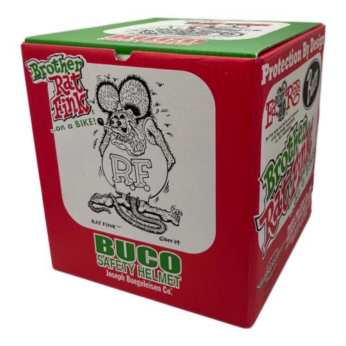 Buco (ブコ) バイク用ヘルメット RAT FINK バイザー・箱付 PSCマーク(バイク用ヘルメット)有