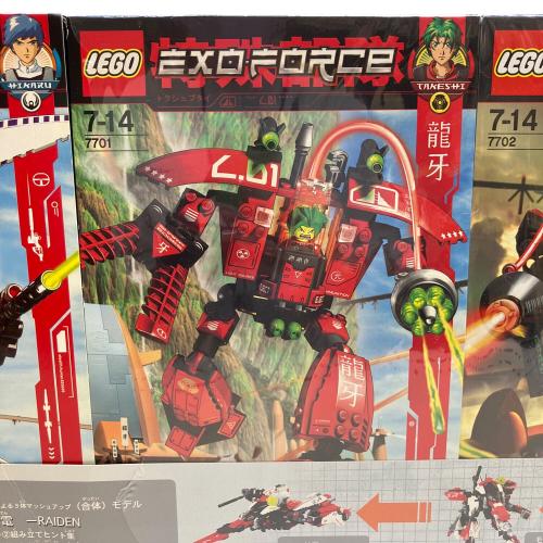 LEGO (レゴ) エクソフォース3体パック レゴブロック 7700-7702 外装イタミ有 2006年発売 トイザらス限定セット