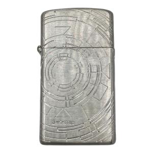 ZIPPO (ジッポー) オイルライター 2014年製 スリム JT Jminutes/4面エッチング