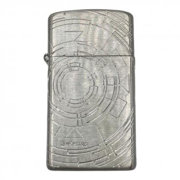 ZIPPO スターリングシルバー 筆記体ロゴ左寄り インサイドユニットB