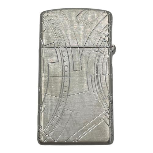 ZIPPO (ジッポー) オイルライター 2014年製 スリム JT Jminutes/4面エッチング