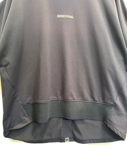 BRIEFING (ブリーフィング) WS 3D LOGO CREW NECK ブラック サイズ:Ｌ
