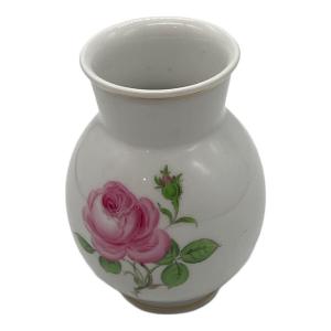 Meissen (マイセン) フラワーベース ピンクローズ