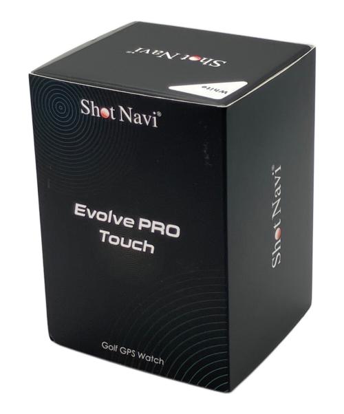 Shot Navi (ショットナビ) ゴルフGPSウォッチ Evolve PRO Touch ホワイト