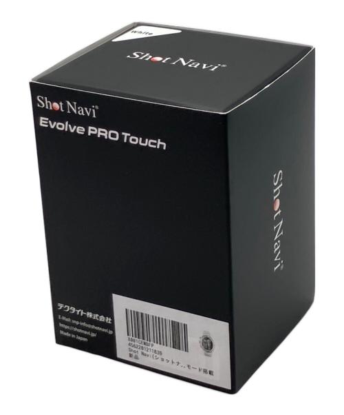 Shot Navi (ショットナビ) ゴルフGPSウォッチ Evolve PRO Touch ホワイト