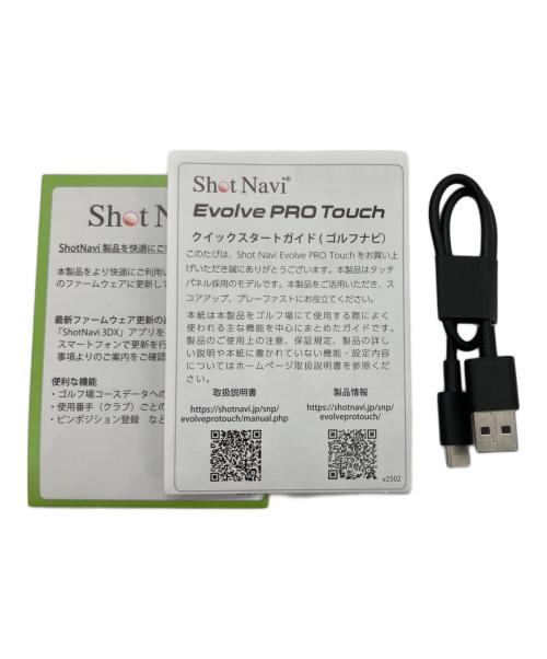 Shot Navi (ショットナビ) ゴルフGPSウォッチ Evolve PRO Touch ホワイト