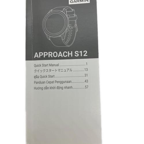GARMIN (ガーミン) ゴルフGPSウォッチ APPROACH S12