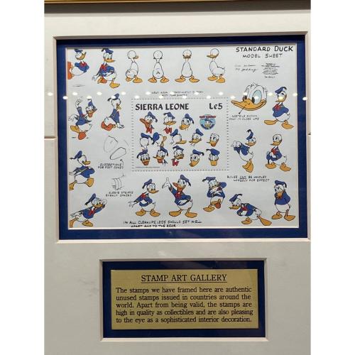 ディズニースタンプコレクション ディズニーグッズ 額ヨゴレ有