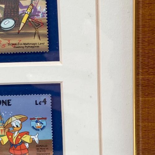 ディズニースタンプコレクション ディズニーグッズ 額ヨゴレ有