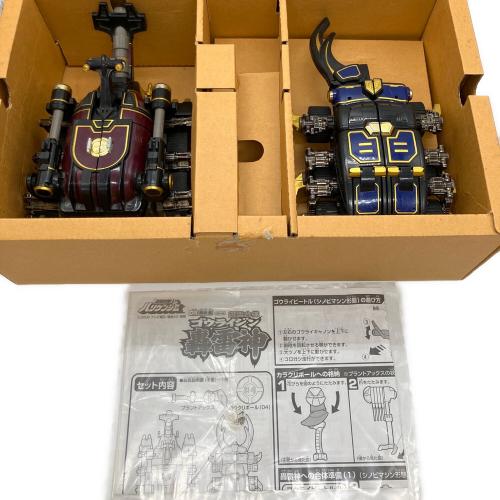 轟雷神 戦隊ヒーロー 武器欠品・クワガタ角欠品