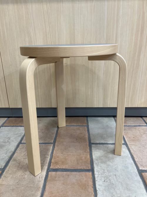 artek (アルテック) スツール 細かなキズ有 ナチュラル×グレー スツール60
