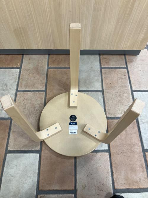artek (アルテック) スツール 細かなキズ有 ナチュラル×グレー スツール60