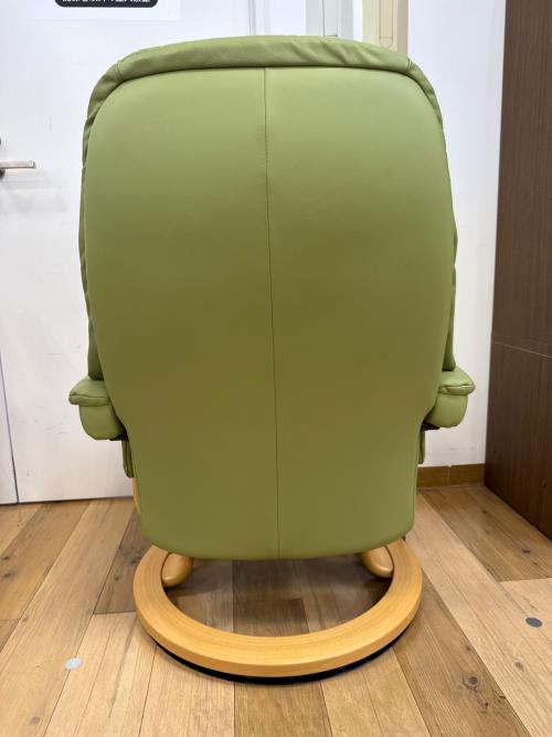 Ekornes (エコーネス) チェア ストレスレス 1人掛け 本体のみ 黄緑