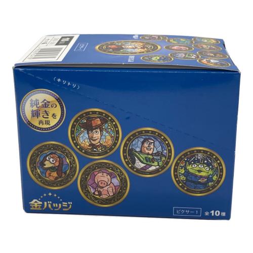 金バッジ ピクサー1 ディズニーグッズ
