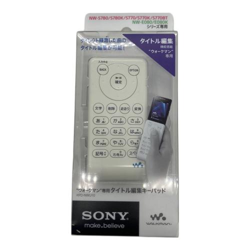 SONY (ソニー) WALKMAN NW-S784