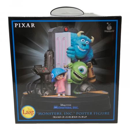 PIXAR ロゴフィギュア モンスターズインク セット　箱無し MONSTERS INC（モンスターズインク） ポスターフィギュア フィギュア