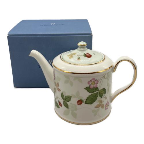 Wedgwood (ウェッジウッド) ジャパニーズティーポット ワイルドストロベリー
