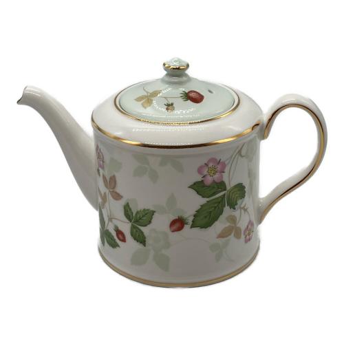 Wedgwood (ウェッジウッド) ジャパニーズティーポット ワイルドストロベリー