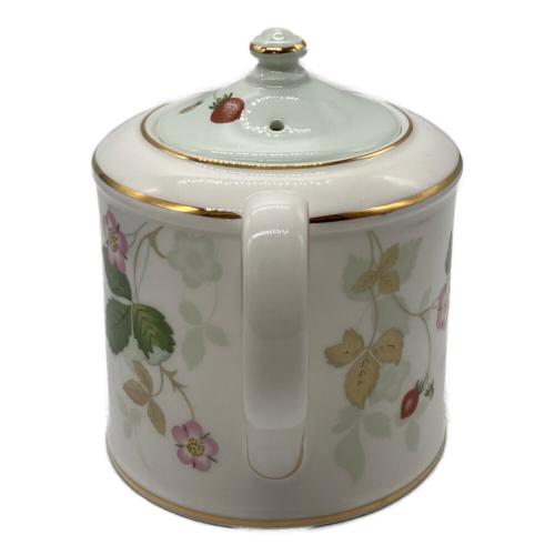 Wedgwood (ウェッジウッド) ジャパニーズティーポット ワイルドストロベリー