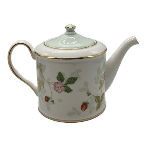Wedgwood (ウェッジウッド) ジャパニーズティーポット ワイルドストロベリー