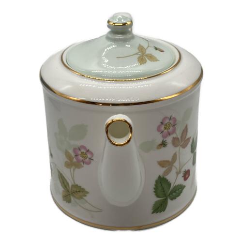 Wedgwood (ウェッジウッド) ジャパニーズティーポット ワイルドストロベリー