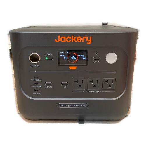 Jackery (ジャクリ) ポータブル電源 JE-1000D ソーラーパネル付