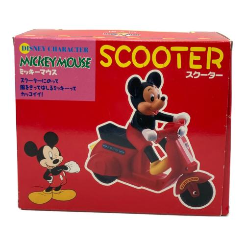 MASUDAYA (マスダヤ) MICKEY MOUSE SCOOTER ゼンマイ式スクーター ヤヤベタ有