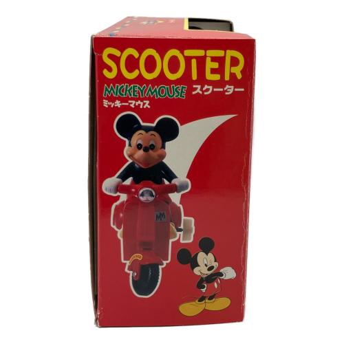 MASUDAYA (マスダヤ) MICKEY MOUSE SCOOTER ゼンマイ式スクーター ヤヤベタ有