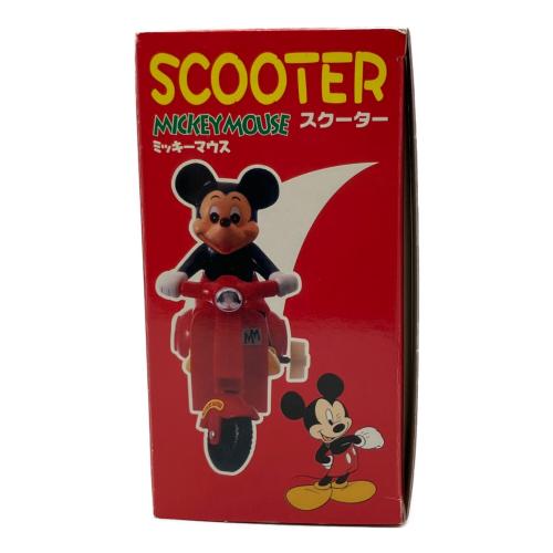 MASUDAYA (マスダヤ) MICKEY MOUSE SCOOTER ゼンマイ式スクーター ヤヤベタ有