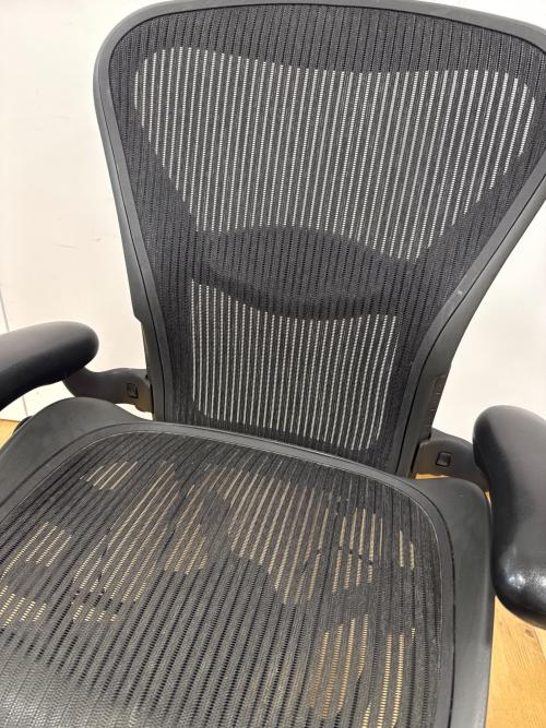 Herman Miller (ハーマンミラー) ワークチェアー ランバーサポート ブラック クラシックモデル グラファイトベース