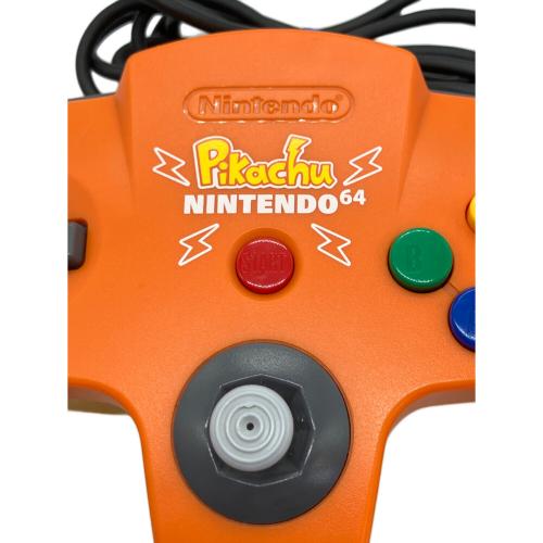 コントローラ NINTENDO64 ピカチュウver 動作確認済